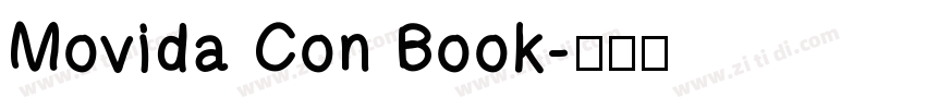 Movida Con Book字体转换